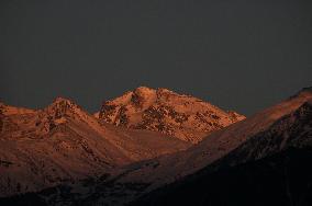 Sunset In Himachal Pradesh