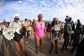 New Year's Day Polar Plunge Tradition Lives On In Coney Island