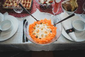 A Bowl Of Fresh Salad