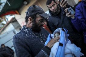 Children Are Freezing to Death in Gaza - Deir Al-Balah