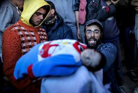 Children Are Freezing to Death in Gaza - Deir Al-Balah