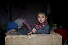 Difficult Living Conditions in Idlib IDP Camps - Syria