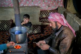 Difficult Living Conditions in Idlib IDP Camps - Syria