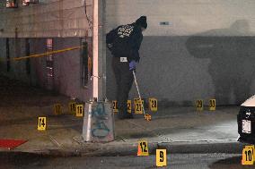 Mass Shooting At Jamaica Queens New York City Nightclub Wounds 10 People