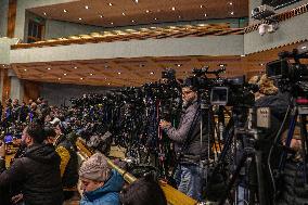 Omar Abdullah's First Press Conference As J&K Chief Minister In Srinagar