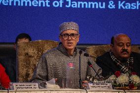 Omar Abdullah's First Press Conference As J&K Chief Minister In Srinagar