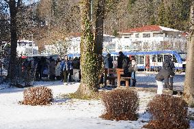 Fuessen Station. Transfer Station To The Castles Of Neuschwanstein And Hohenschwangau.