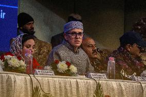 Omar Abdullah's First Press Conference As J&K Chief Minister In Srinagar