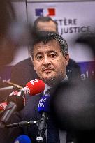 Minister Darmanin Visits Marseille's Courthouse - Marseilles