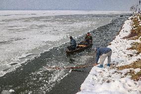 Fresh Spell Of Snowfall In Srinagar