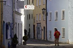 Every Day Life In The Bavarian City Of Fuessen