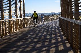 Riberinho De Loures Footpath, Lisbon.