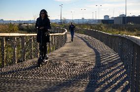 Riberinho De Loures Footpath, Lisbon.