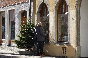 Every Day Life In The Bavarian City Of Fuessen