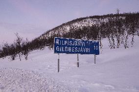 Winter in Finnish Lapland