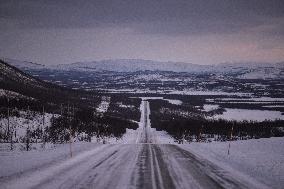 Winter in Finnish Lapland