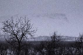 Winter in Finnish Lapland