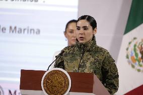 Mexican President Claudia Sheinbaum  News Conference