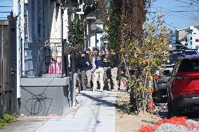 FBI And ATF Investigate The House Where Shamsud-Din Jabbar Stayed In New Orleans Louisiana New Years Day Attack