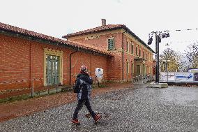 Altoetting Train Station In Bavaria