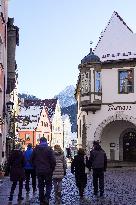 Daily Life In The Bavarian City Of Fuessen