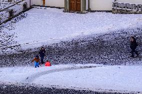 Daily Life In The Bavarian City Of Fuessen