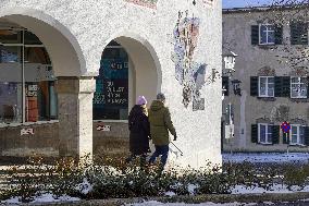 Daily Life In The Bavarian City Of Fuessen