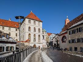 Daily Life In The Bavarian City Of Fuessen