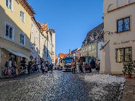 Daily Life In The Bavarian City Of Fuessen