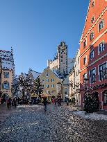 Daily Life In The Bavarian City Of Fuessen