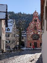 Daily Life In The Bavarian City Of Fuessen