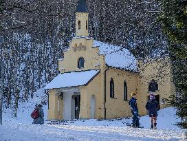 Daily Life In The Bavarian City Of Fuessen