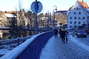 Daily Life In The Bavarian City Of Fuessen