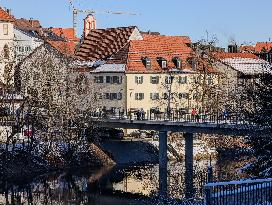 Daily Life In The Bavarian City Of Fuessen