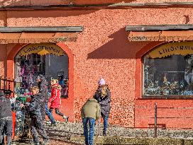 Daily Life In The Bavarian City Of Fuessen