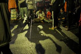 Protest In Dhaka.