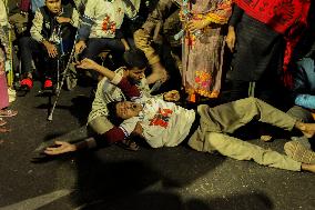 Protest In Dhaka.