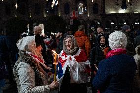 Protests In Tbilisi