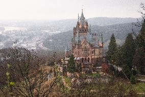 Siebengebirge In Winter Time