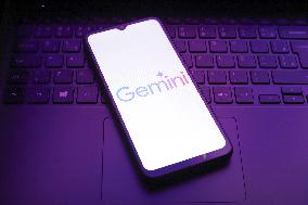 Google Gemini AI Photo Illustration