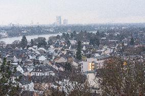 Siebengebirge In Winter Time