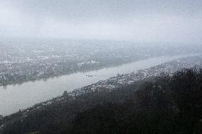 Siebengebirge In Winter Time