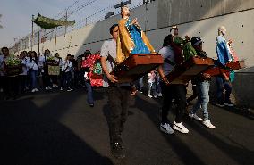 Residents Of The Southern End Of Mexico City Begin Celebrations On The Eve Of Three Kings Day In Mexico