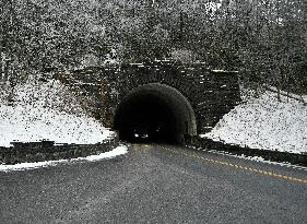 Snow In Winter In Tennessee