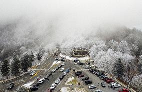 Snow In Winter In Tennessee