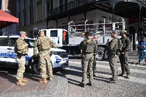 French Quarter And Bourbon Street Reopen Following Terror Attack On New Years Day