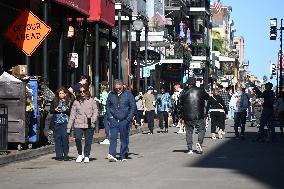 French Quarter And Bourbon Street Reopen Following Terror Attack On New Years Day