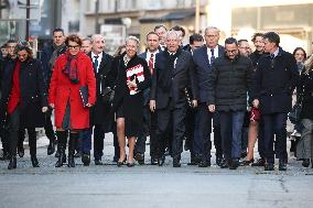 French New Government Arrives at The Elysee - Paris