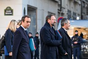 French New Government Arrives at The Elysee - Paris