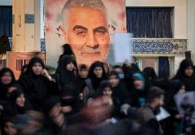 Iran-Commemorating Qassem Soleimani Death Anniversary